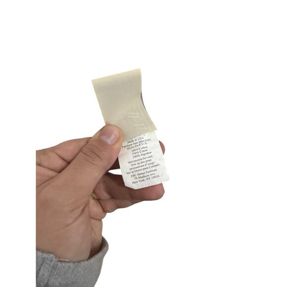 Waverly Home Fashions Vintage Red Cream Floral Ruffle KING Pillow Sham Cottage - Picture 5 of 7